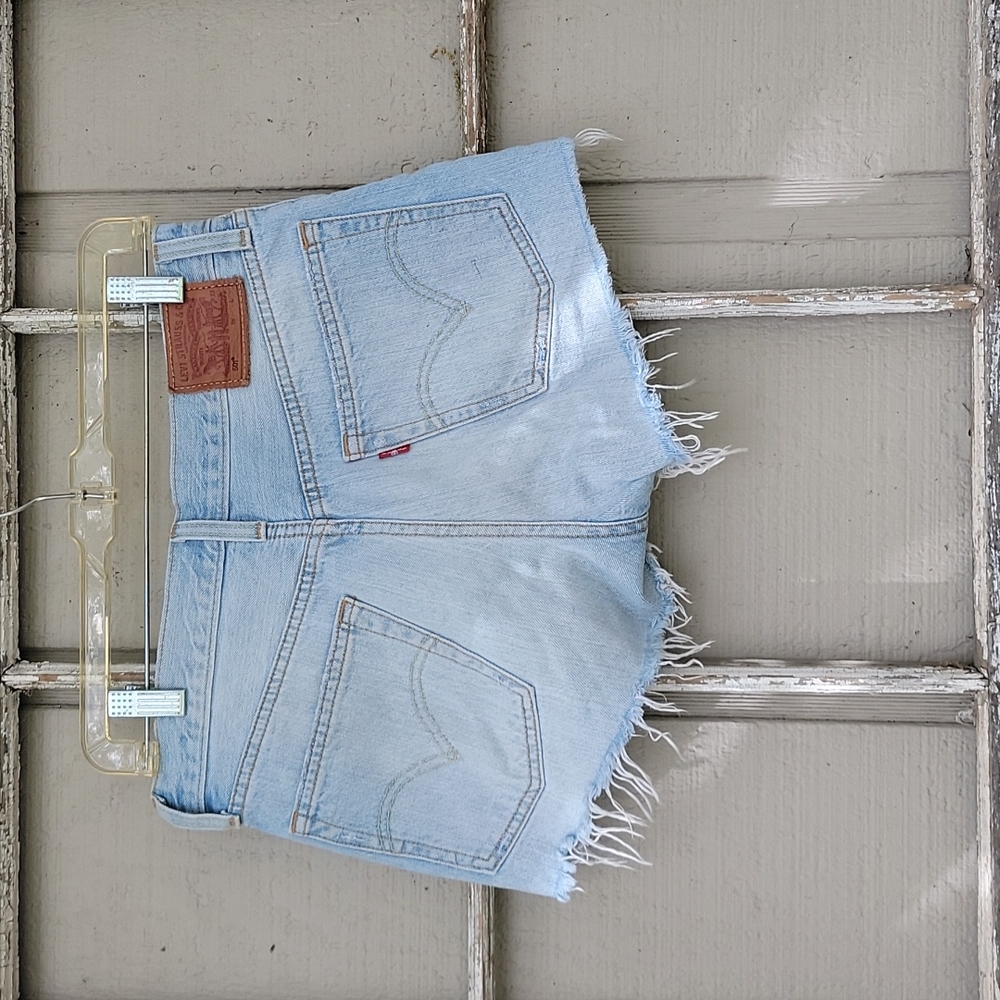 Levi's Buttonfly Distressed Cutoffs - image 2
